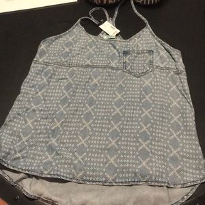 Jean tank top